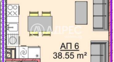 Едностаен апартамент, Варна, Владислав Варненчик, 674737, Снимка 2