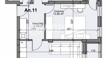 Тристаен апартамент, Пловдив, Кършияка, 681737, Снимка 1