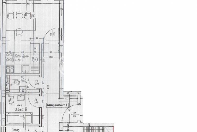 Тристаен апартамент, София, Люлин 2, 684737, Снимка 4