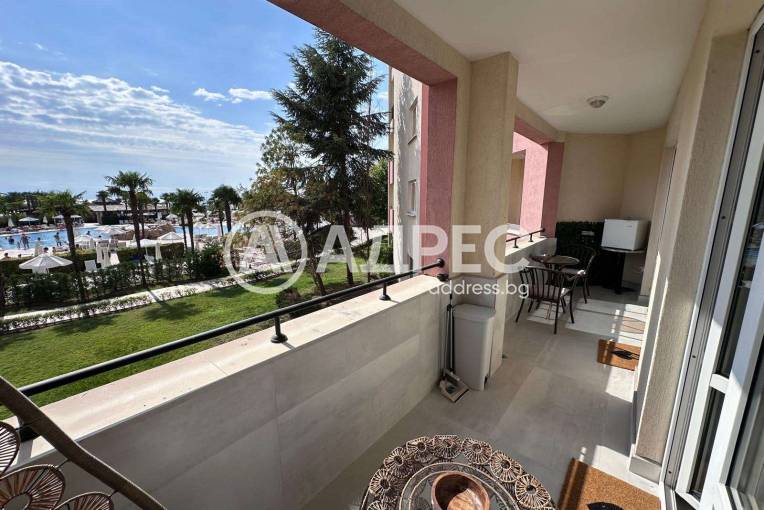 Двустаен апартамент, Слънчев бряг, Чайка, 657738, Снимка 1