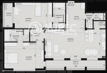 Многостаен апартамент, Варна, Бриз, 700738, Снимка 1