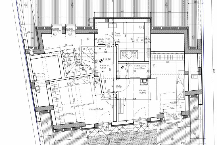 Тристаен апартамент, Варна, Погребите, 621739, Снимка 2