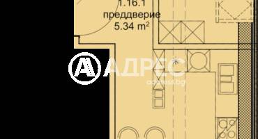 Двустаен апартамент, Варна, Младост 1, 671739, Снимка 2