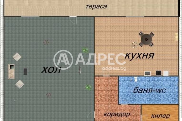 Двустаен апартамент, Варна, Възраждане 1, 695741, Снимка 1