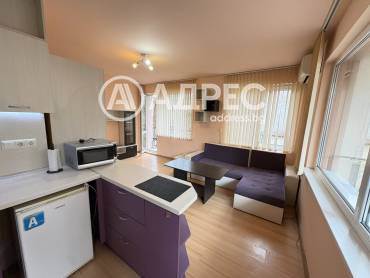 Едностаен апартамент, Варна, Цветен квартал, 691742, Снимка 1