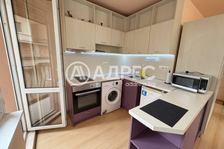 Едностаен апартамент, Варна, Цветен квартал, 691742, Снимка 2