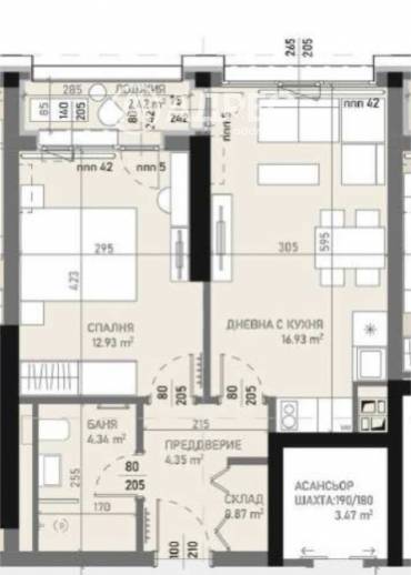 Двустаен апартамент, София, Банишора, 689743, Снимка 1