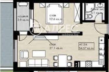 Двустаен апартамент, София, Дружба 2, 690745, Снимка 1