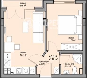 Двустаен апартамент, София, Люлин 8, 630746, Снимка 1