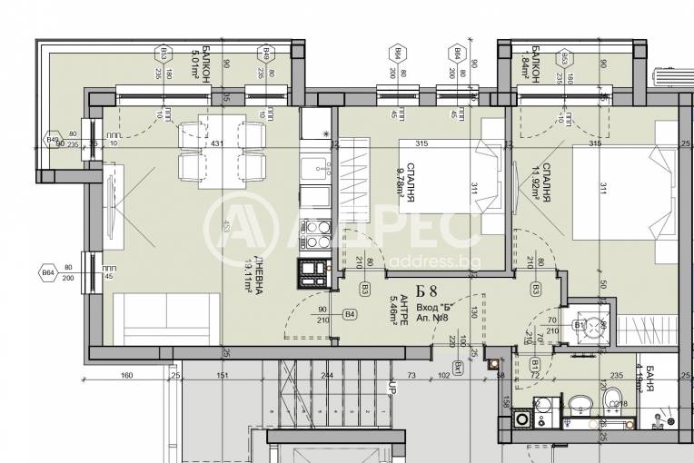 Тристаен апартамент, София, Манастирски ливади - изток, 666746, Снимка 4