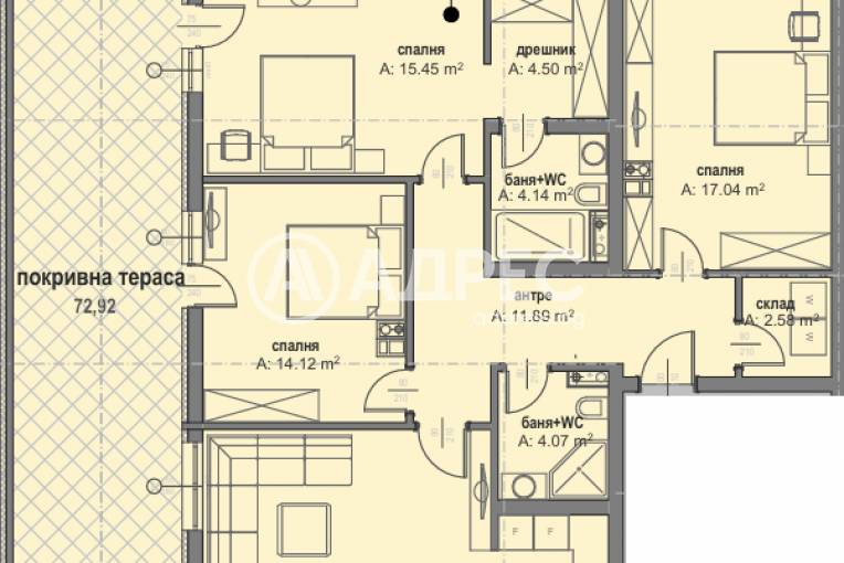 Многостаен апартамент, София, Малинова Долина, 687746, Снимка 2