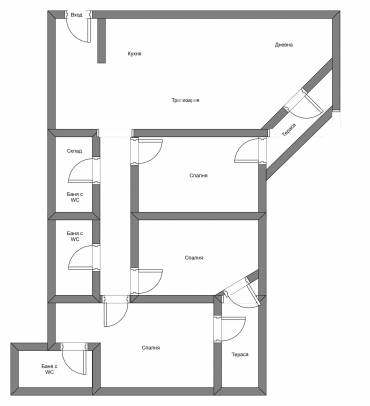Многостаен апартамент, София, Кръстова вада, 569749, Снимка 1