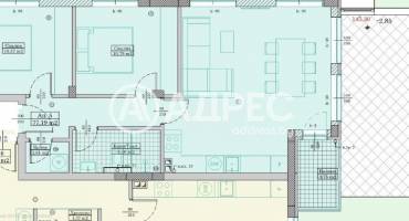 Тристаен апартамент, Варна, м-ст Пчелина, 650749, Снимка 3