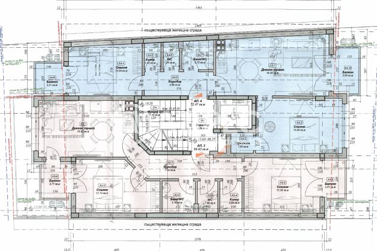 Тристаен апартамент, Варна, Цветен квартал, 675749, Снимка 17