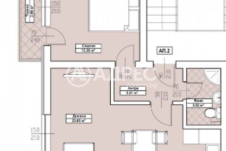 Двустаен апартамент, Благоевград, Еленово, 679749, Снимка 5