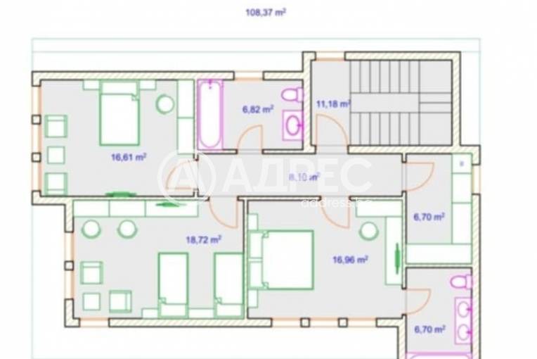 Къща/Вила, Кабиле, 660751, Снимка 7
