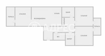 Многостаен апартамент, Варна, Базар "Левски", 678751, Снимка 1