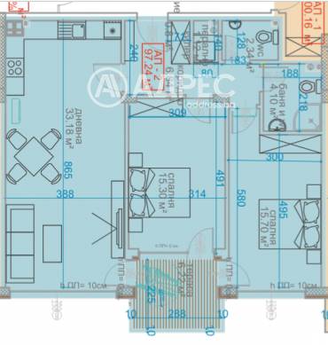 Тристаен апартамент, Варна, Виница, 686753, Снимка 1