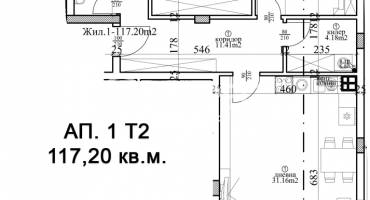 Тристаен апартамент, Варна, Център, 575754, Снимка 9