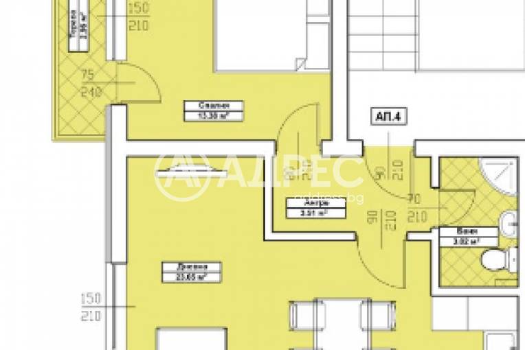 Двустаен апартамент, Благоевград, Еленово, 679756, Снимка 5