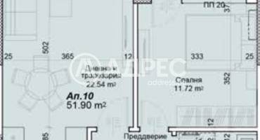 Двустаен апартамент, Пловдив, Беломорски, 672757, Снимка 8