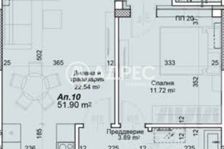 Двустаен апартамент, Пловдив, Беломорски, 672757, Снимка 8