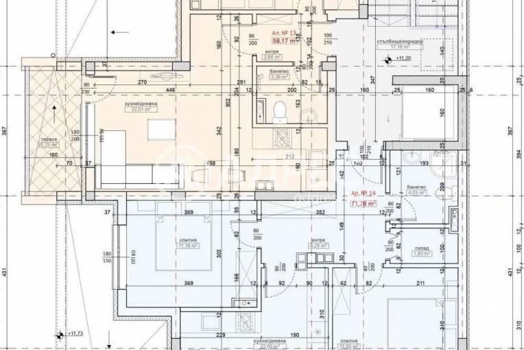 Едностаен апартамент, Приморско, 681757, Снимка 5