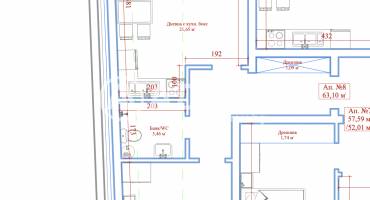 Двустаен апартамент, Варна, Зимно кино Тракия, 679760, Снимка 5