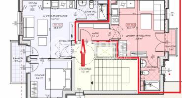 Едностаен апартамент, Несебър, Черно море, 666762, Снимка 2