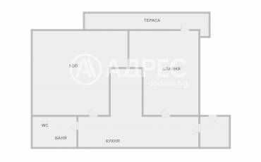 Тристаен апартамент, Варна, Цветен квартал, 685763, Снимка 1