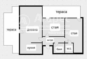 Тристаен апартамент, София, Манастирски ливади - изток, 589765, Снимка 1