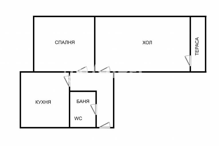 Двустаен апартамент, Варна, Владислав Варненчик, 687767, Снимка 1