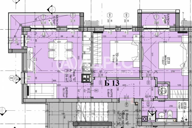 Тристаен апартамент, София, Манастирски ливади - изток, 666769, Снимка 4