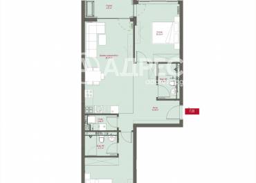 Тристаен апартамент, София, Манастирски ливади - изток, 668772, Снимка 1