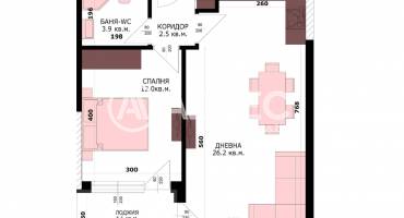 Двустаен апартамент, Варна, Кайсиева градина, 679773, Снимка 4