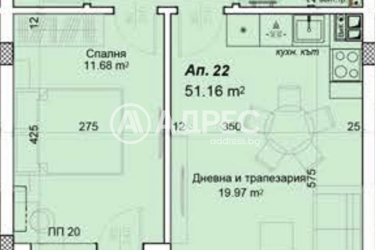 Двустаен апартамент, Пловдив, Беломорски, 672775, Снимка 8