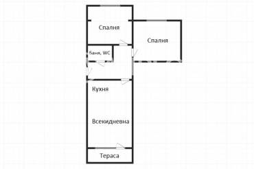 Тристаен апартамент, Бургас, Славейков, 675779, Снимка 1