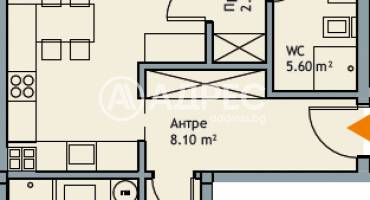 Тристаен апартамент, Варна, к.к. Чайка, 661780, Снимка 4