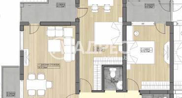 Тристаен апартамент, София, Дружба 2, 665780, Снимка 1