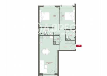 Тристаен апартамент, София, Манастирски ливади - изток, 668780, Снимка 1