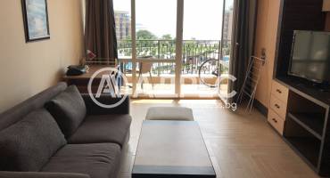 Двустаен апартамент, Слънчев бряг, Чайка, 683782, Снимка 1