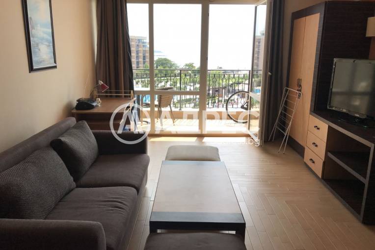 Двустаен апартамент, Слънчев бряг, Чайка, 683782, Снимка 1