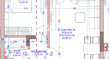 Двустаен апартамент, Варна, Аспарухово, 686785, Снимка 2