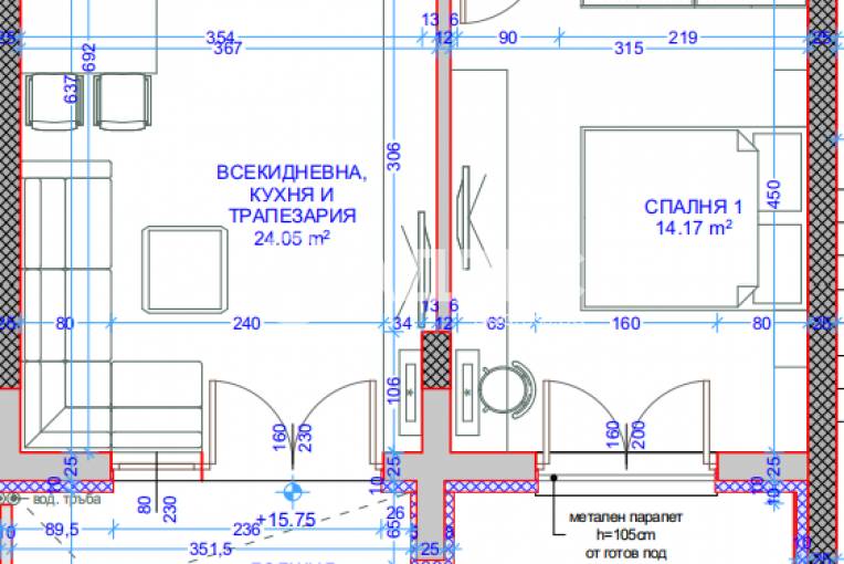 Двустаен апартамент, Варна, Аспарухово, 686789, Снимка 2