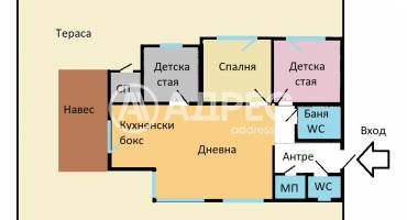Тристаен апартамент, София, Манастирски ливади - запад, 691789, Снимка 4