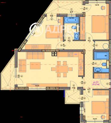 Многостаен апартамент, София, Манастирски ливади - изток, 679790, Снимка 1