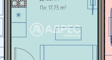 Едностаен апартамент, Варна, Владислав Варненчик, 682790, Снимка 1