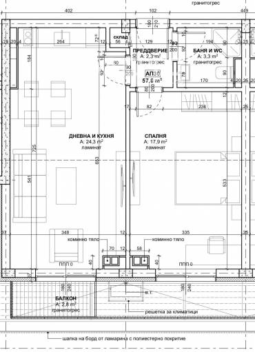 Двустаен апартамент, Царево, Център, 664792, Снимка 1