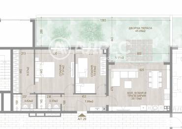 Тристаен апартамент, София, Манастирски ливади - изток, 655793, Снимка 1