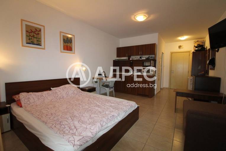 Едностаен апартамент, Слънчев бряг, Чайка, 677795, Снимка 1